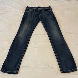 Express Jeans Med to Dark Wash